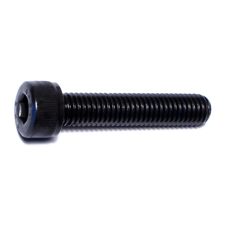 M8-1.25 Socket Head Cap Screw, Black Oxide Steel, 40 Mm Length, 5 PK